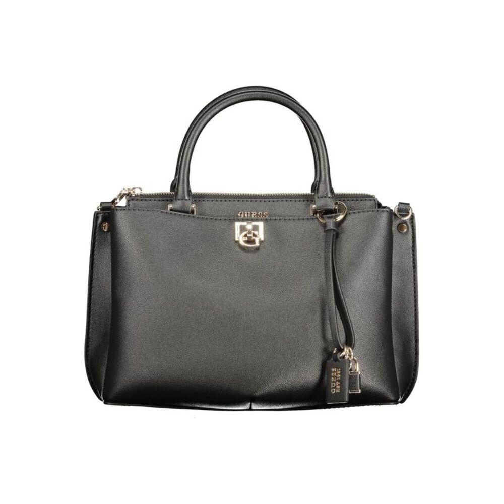 Guess Jeans Black Polyurethane Women Women's Handbag